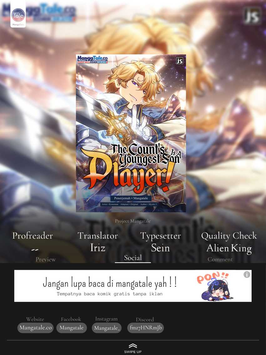 Baca Komik The Count’s Youngest Son Is A Player! Chapter 09 Gambar 1