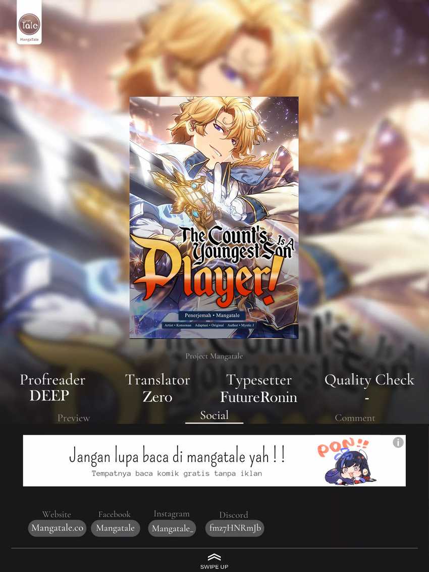 Baca Komik The Count’s Youngest Son Is A Player! Chapter 02 Gambar 1