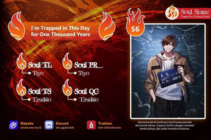 Baca Komik I’m Trapped in This Day for One Thousand Years Chapter 56 Gambar 1