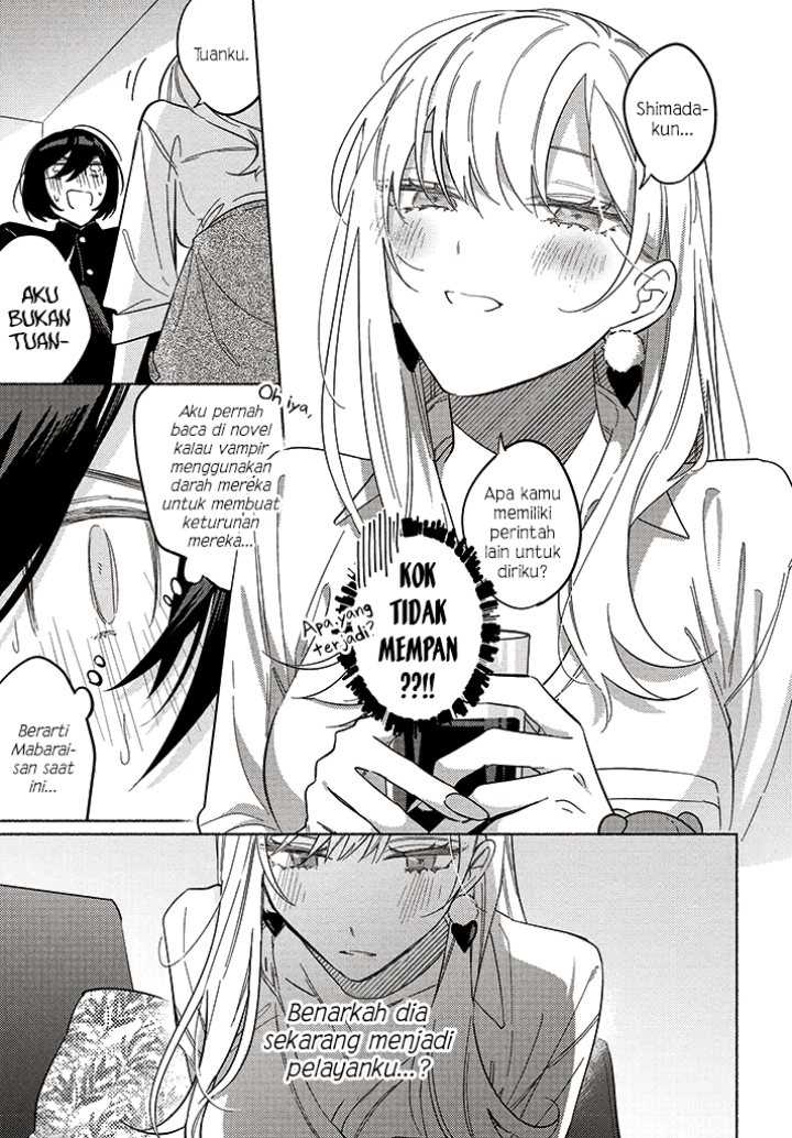 Mabarai-san Hunts Me Down Chapter 09.2 Gambar 6