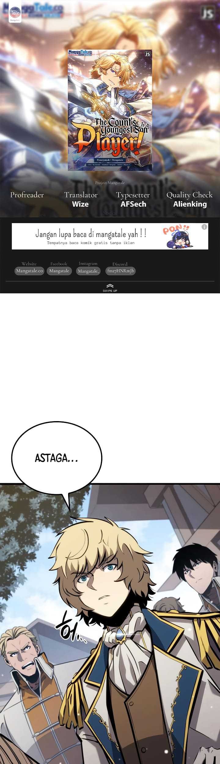 Baca Komik The Count’s Youngest Son Is A Player! Chapter 19 Gambar 1