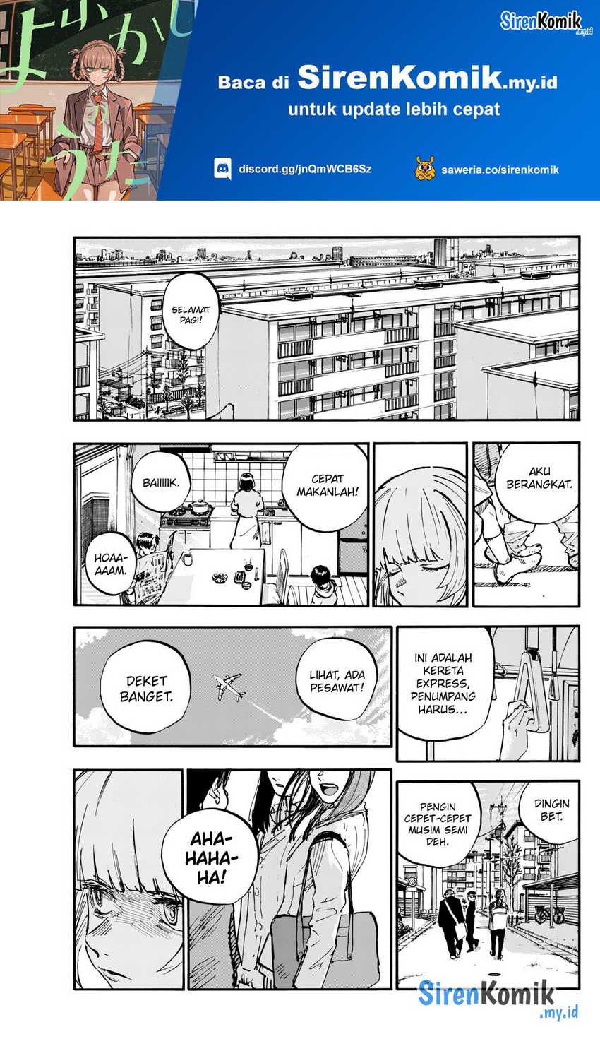 Baca  Yofukashi no Uta Chapter 190 Gambar 2