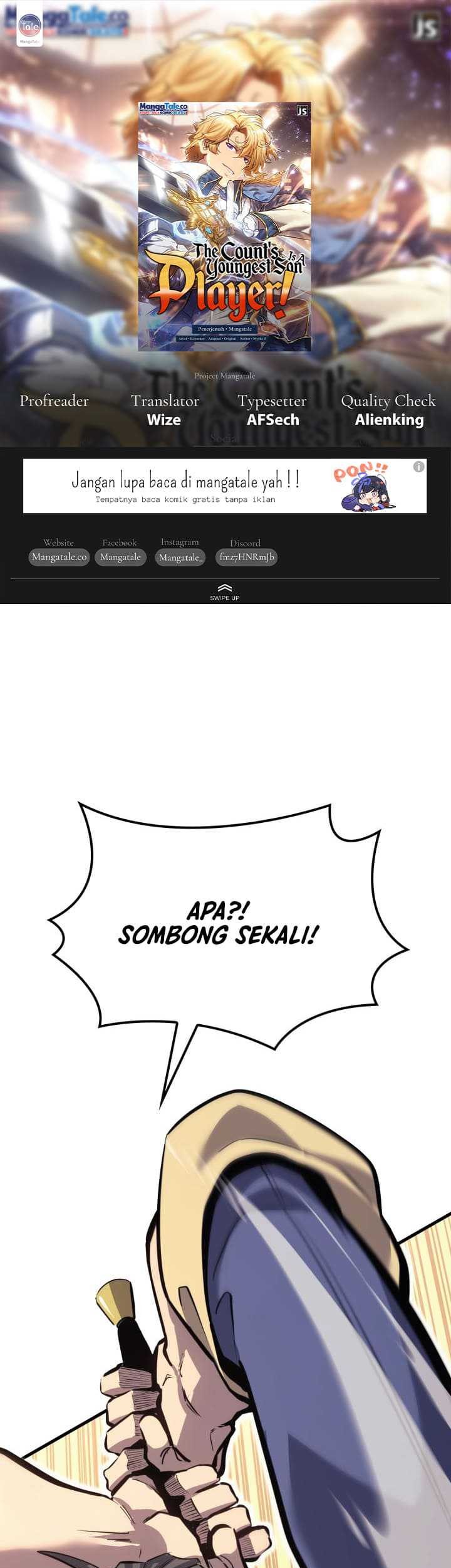 Baca Komik The Count’s Youngest Son Is A Player! Chapter 23 Gambar 1