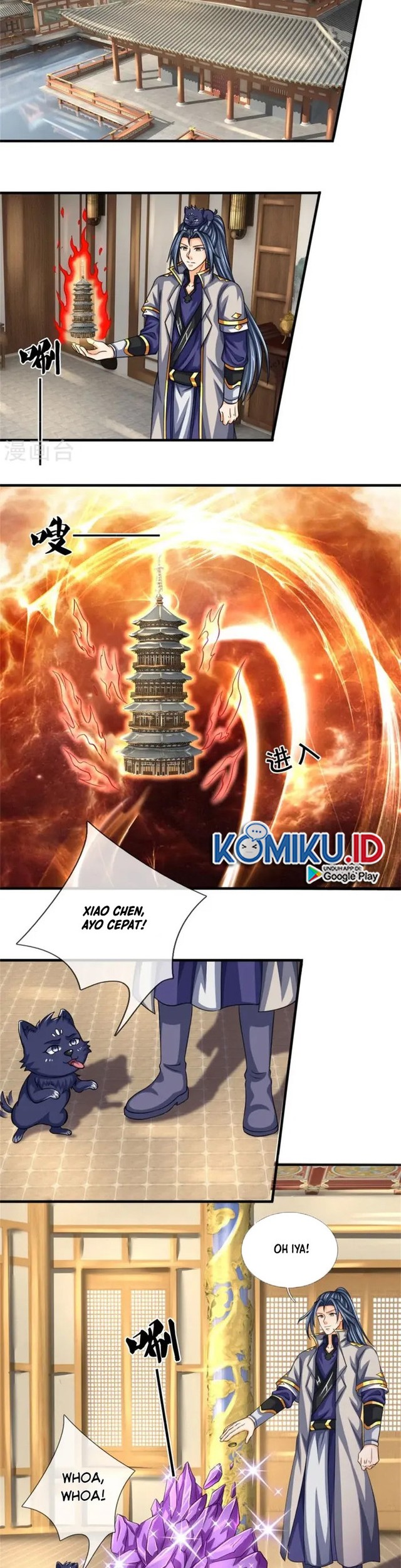 Shenwu Tianzun Chapter 500 Gambar 14