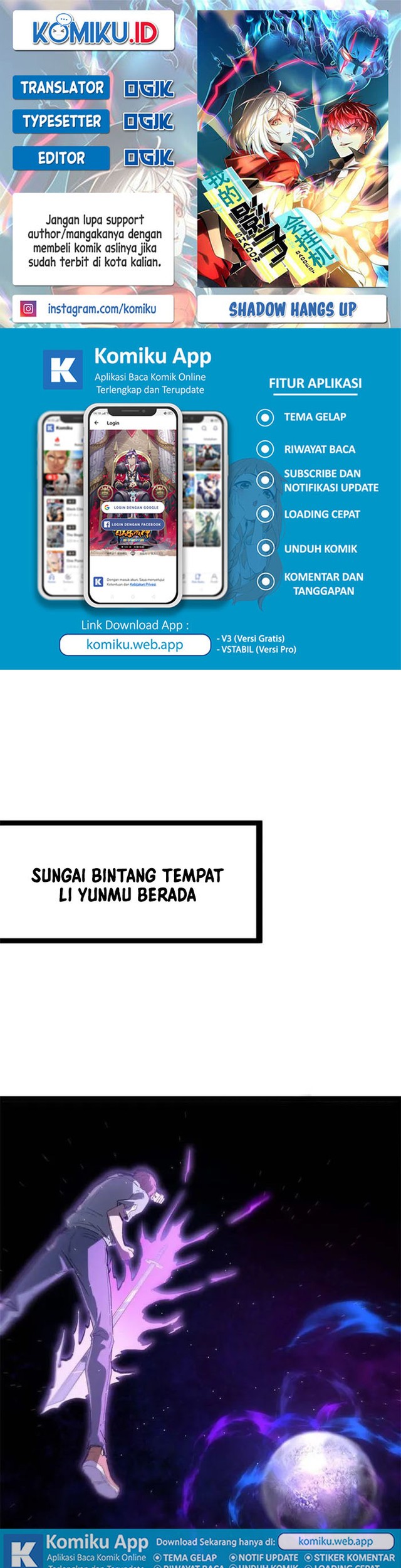 Baca Komik My Shadow Hangs Up Chapter 181 Gambar 1