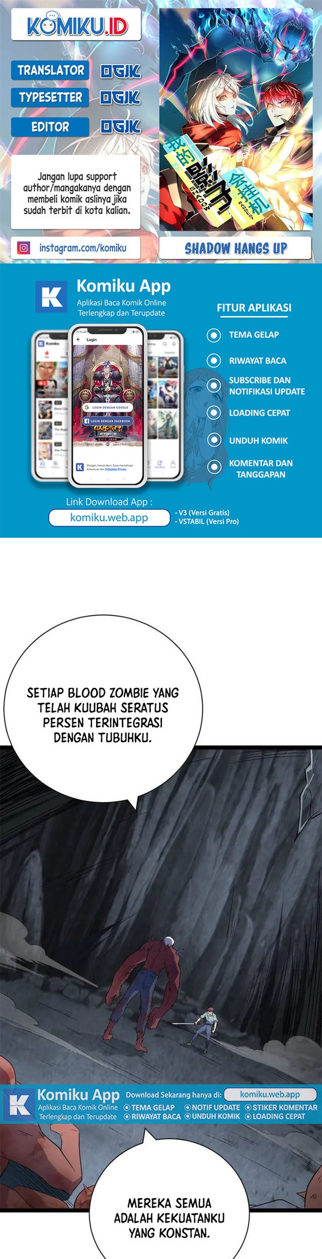 Baca Komik My Shadow Hangs Up Chapter 183 Gambar 1
