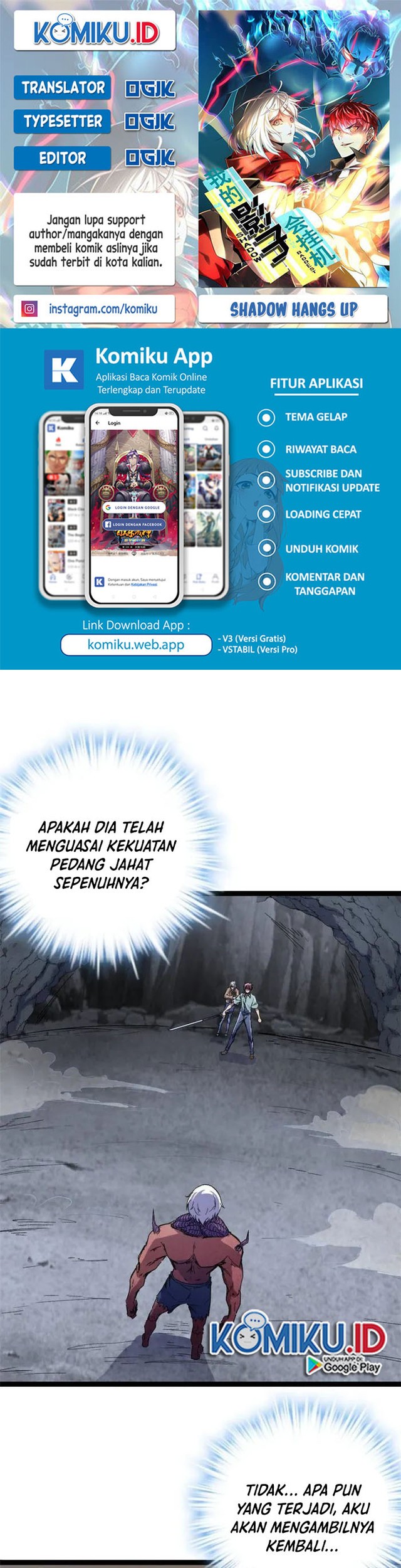 Baca Komik My Shadow Hangs Up Chapter 184 Gambar 1