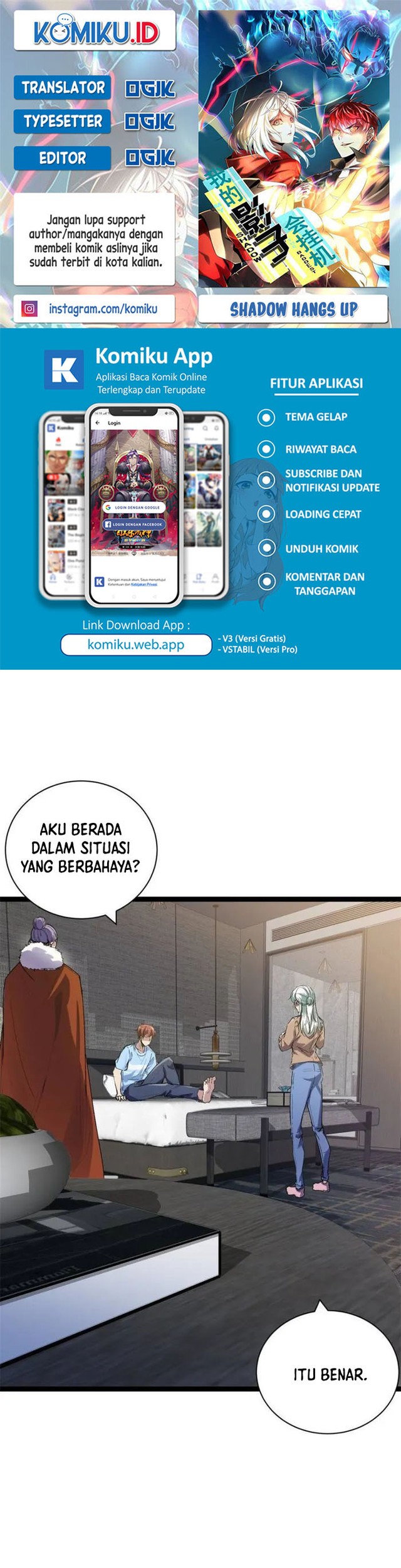 Baca Komik My Shadow Hangs Up Chapter 185 Gambar 1