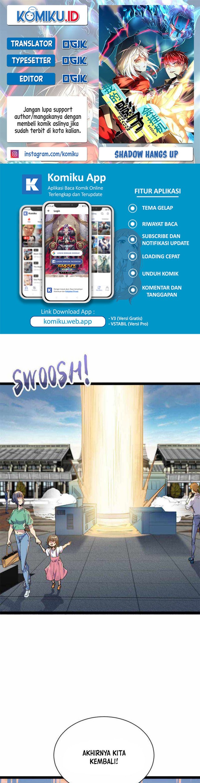 Baca Komik My Shadow Hangs Up Chapter 186 Gambar 1
