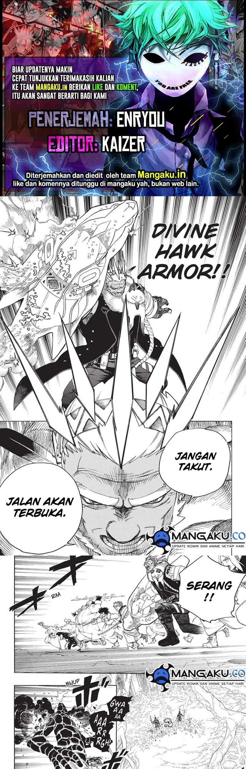 Baca Komik Ao no Exorcist Chapter 146.2 Gambar 1