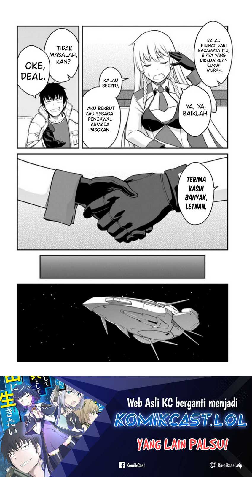 Mezametara Saikyou Soubi to Uchuusen-mochi datta no de Chapter 31.1 Gambar 21