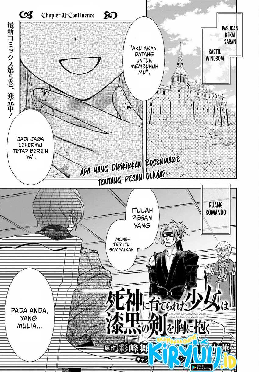 Baca  Shinigami ni Sodaterareta Shoujo wa Shikkoku no Tsurugi wo Mune ni Idaku Chapter 31 Gambar 2
