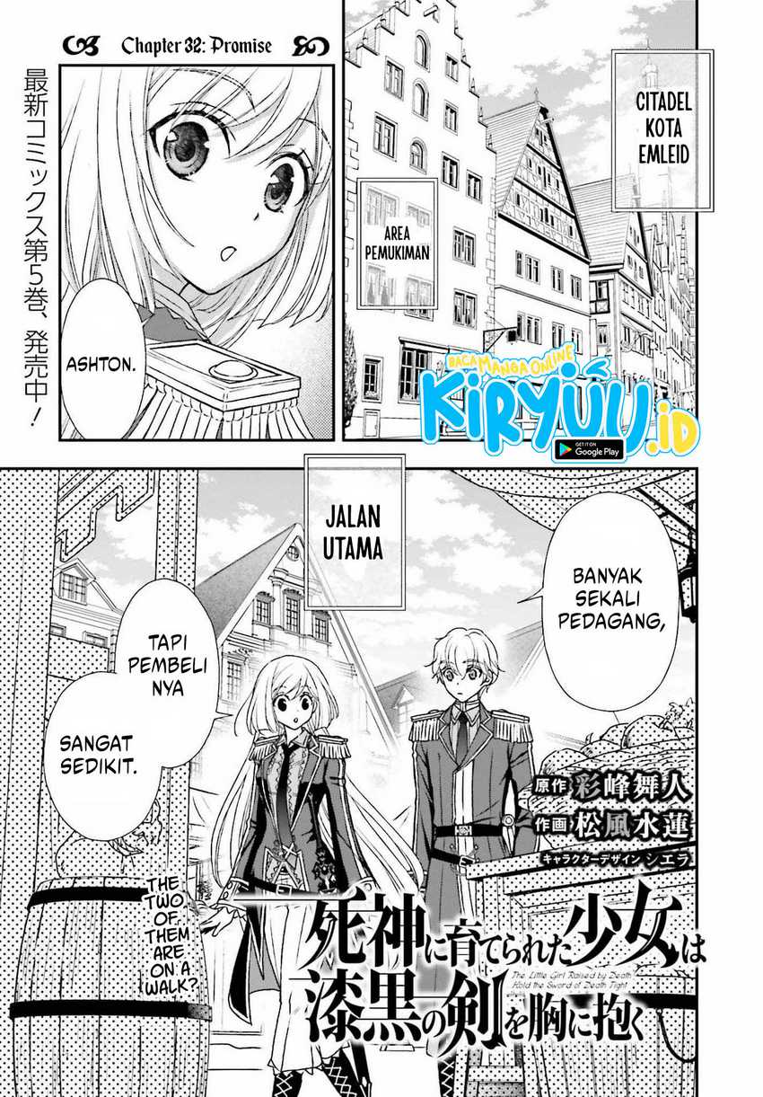 Baca  Shinigami ni Sodaterareta Shoujo wa Shikkoku no Tsurugi wo Mune ni Idaku Chapter 32 Gambar 2