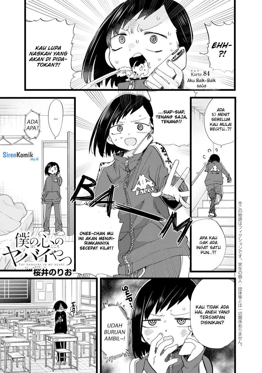 Boku no Kokoro no Yabai yatsu Chapter 84 Gambar 3