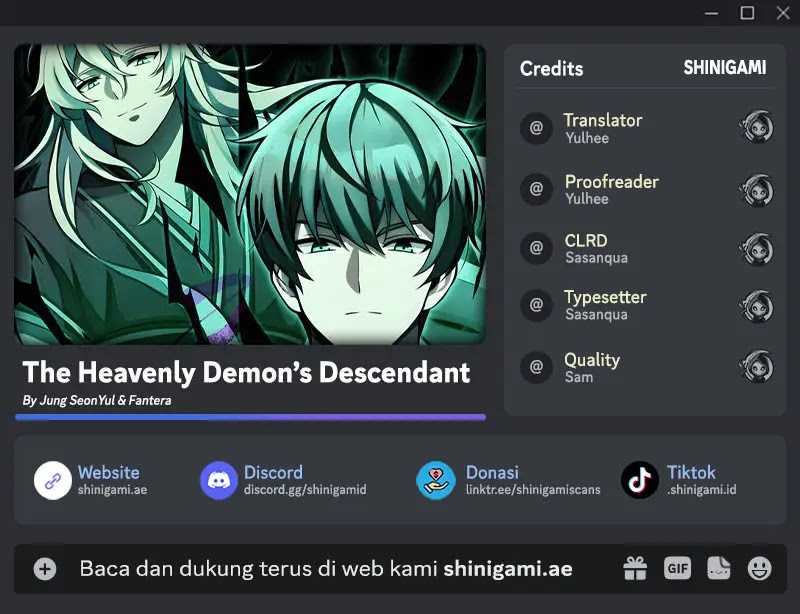 Baca Komik The Heavenly Demon’s Descendant Chapter 15 Gambar 1