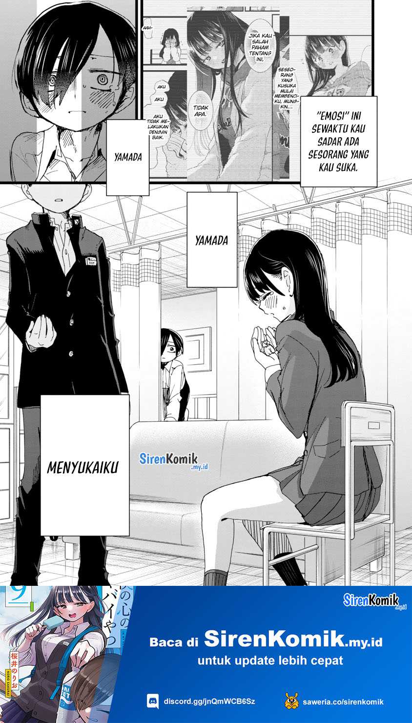 Boku no Kokoro no Yabai yatsu Chapter 85 Gambar 11