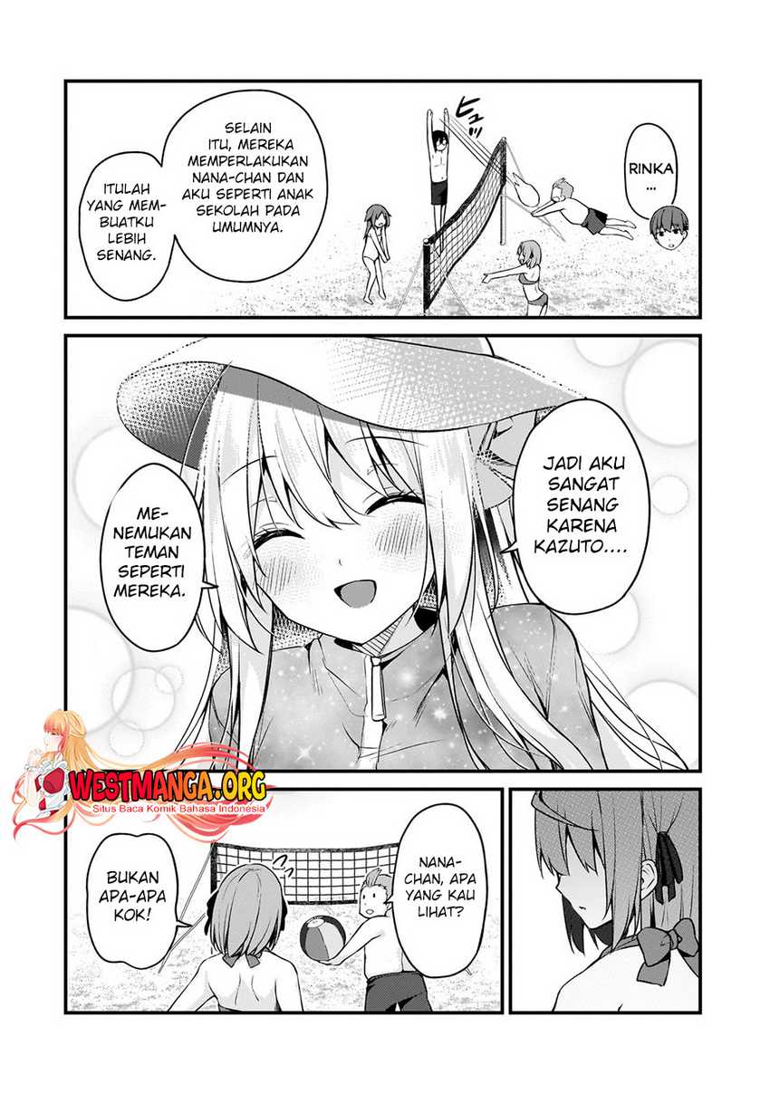 Netoge no Yome ga Ninki Idol datta ken ~Cool-kei no kanojo wa genjitsu demo yome no tsumori de iru~ Chapter 14 Gambar 15