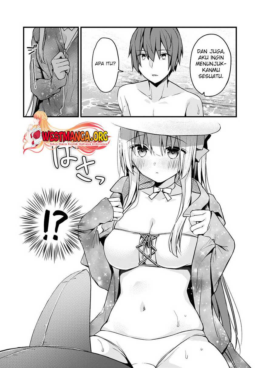 Netoge no Yome ga Ninki Idol datta ken ~Cool-kei no kanojo wa genjitsu demo yome no tsumori de iru~ Chapter 14 Gambar 16