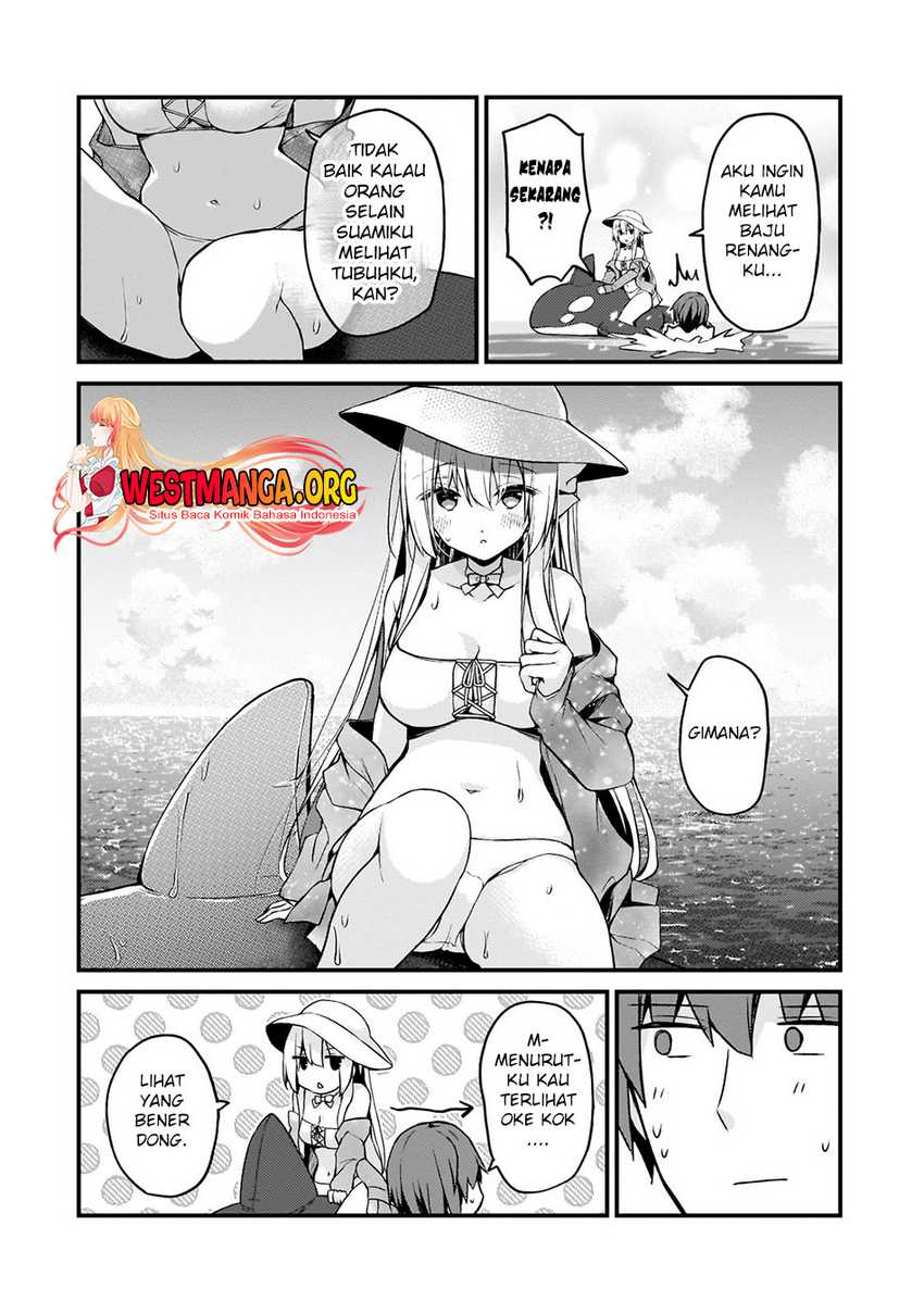 Netoge no Yome ga Ninki Idol datta ken ~Cool-kei no kanojo wa genjitsu demo yome no tsumori de iru~ Chapter 14 Gambar 17