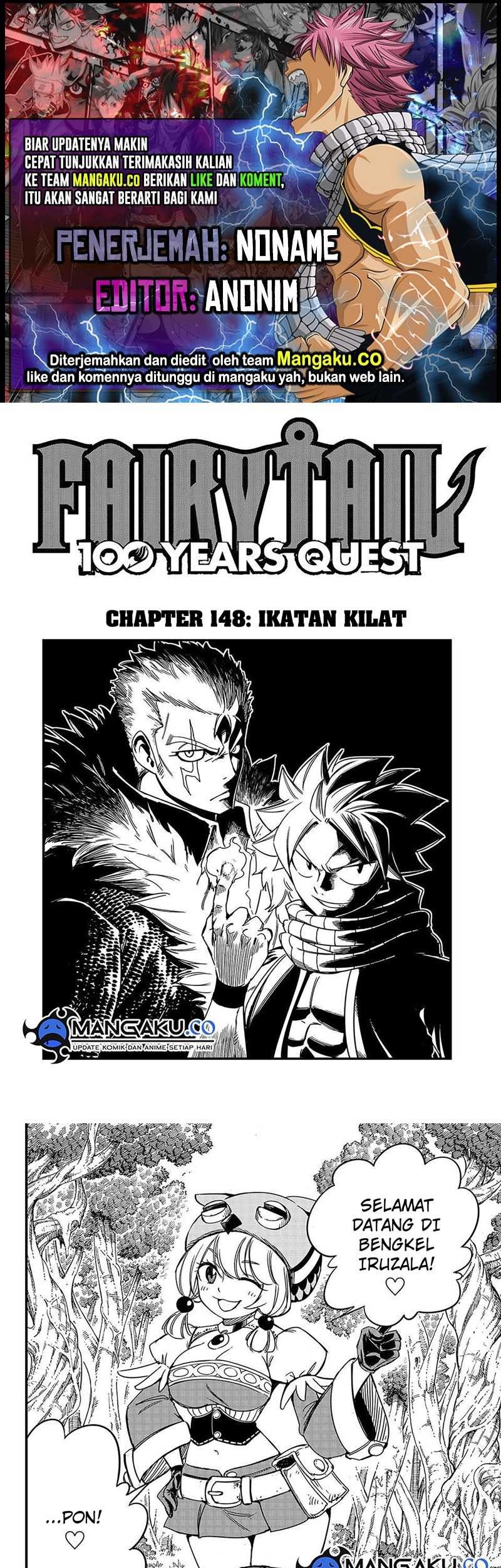 Baca Komik Fairy Tail: 100 Years Quest Chapter 148 Gambar 1