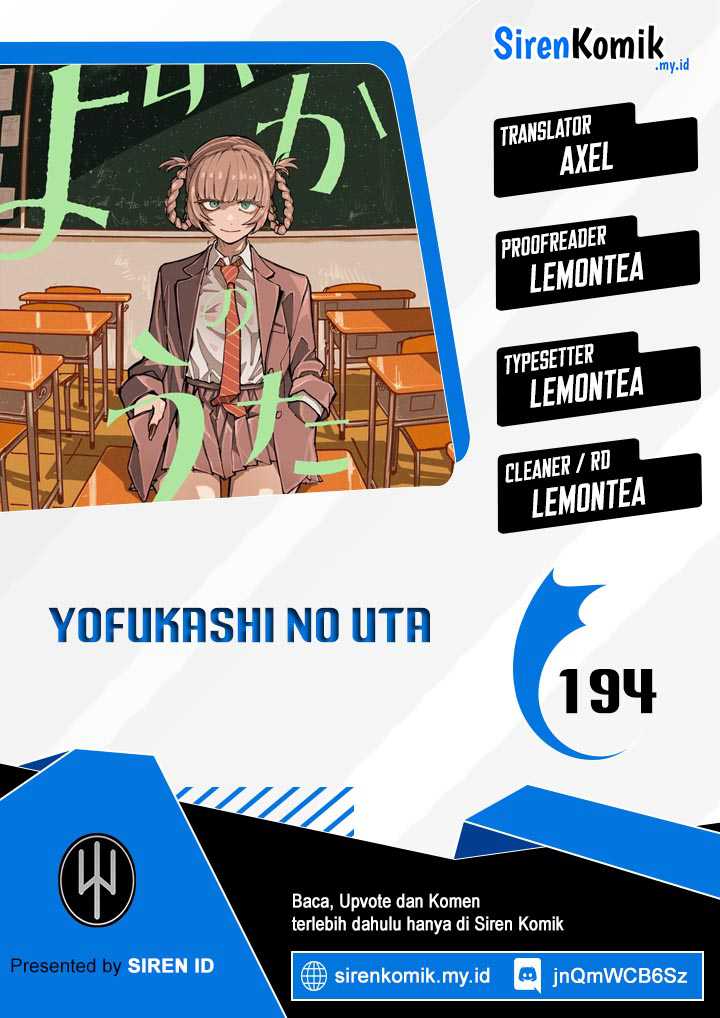 Baca Komik Yofukashi no Uta Chapter 194 Gambar 1