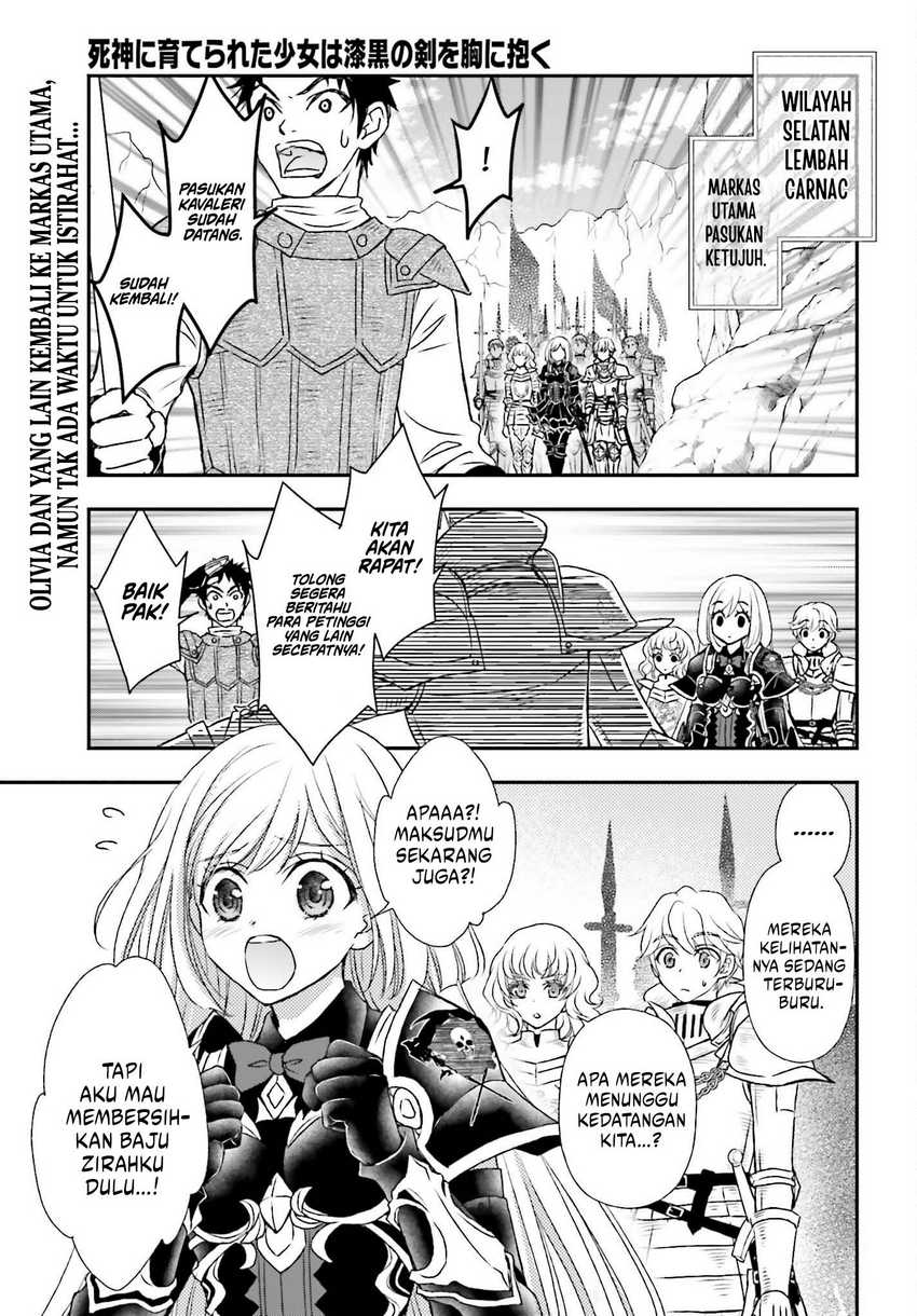 Baca Shinigami ni Sodaterareta Shoujo wa Shikkoku no Tsurugi wo Mune ni Idaku Chapter 36 Gambar 2