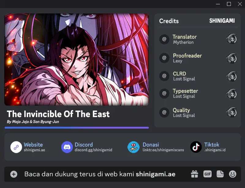 Baca Komik The Invincible of the East Chapter 21 Gambar 1