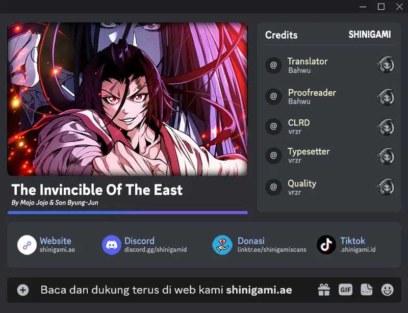 Baca Komik The Invincible of the East Chapter 10 Gambar 1