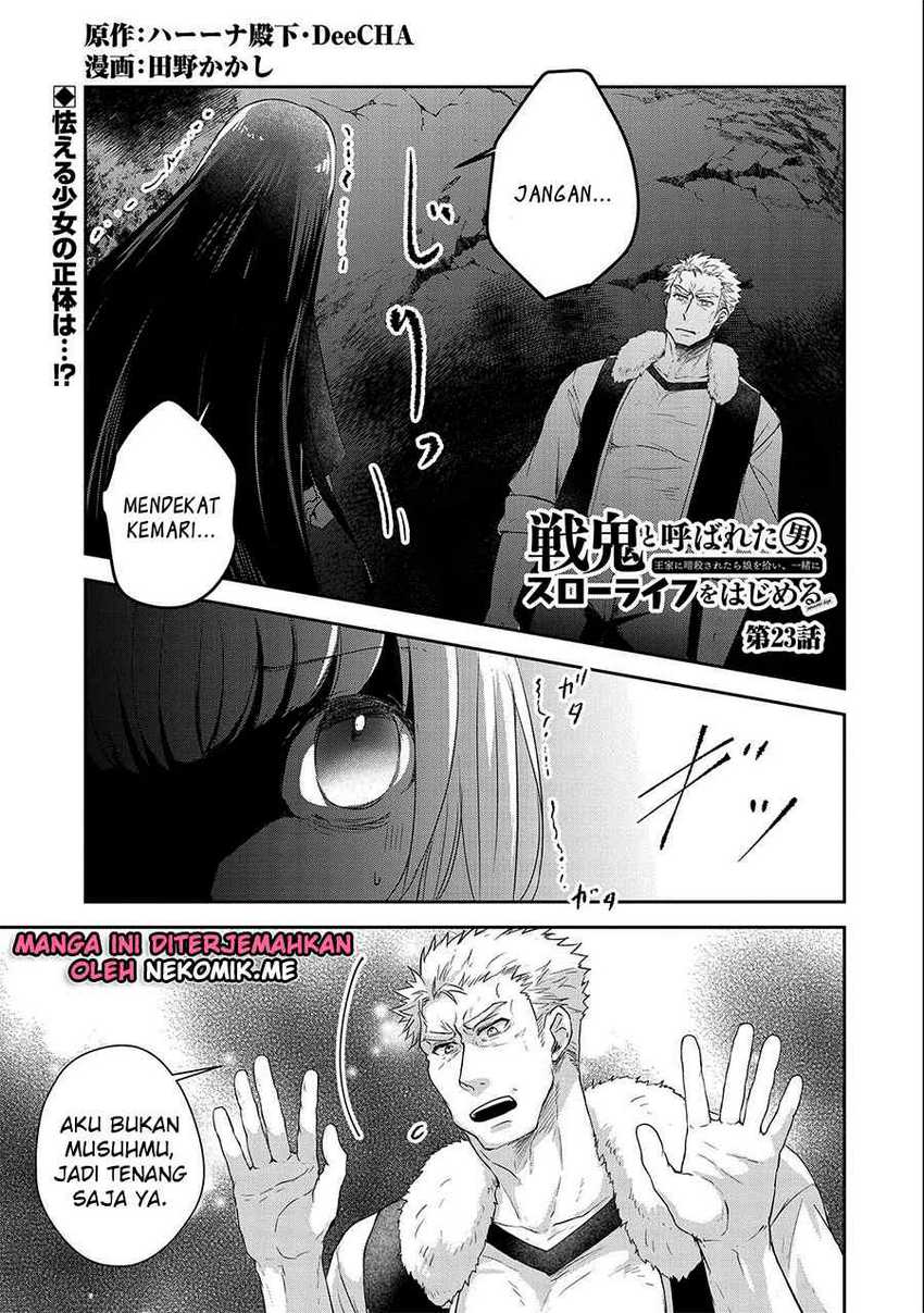 Senki to Yobareta Otoko, Puke ni Ansatsu Saretara Musume wo Hiroi, Issho ni Slow Life wo Hajimeru Chapter 23 Gambar 3