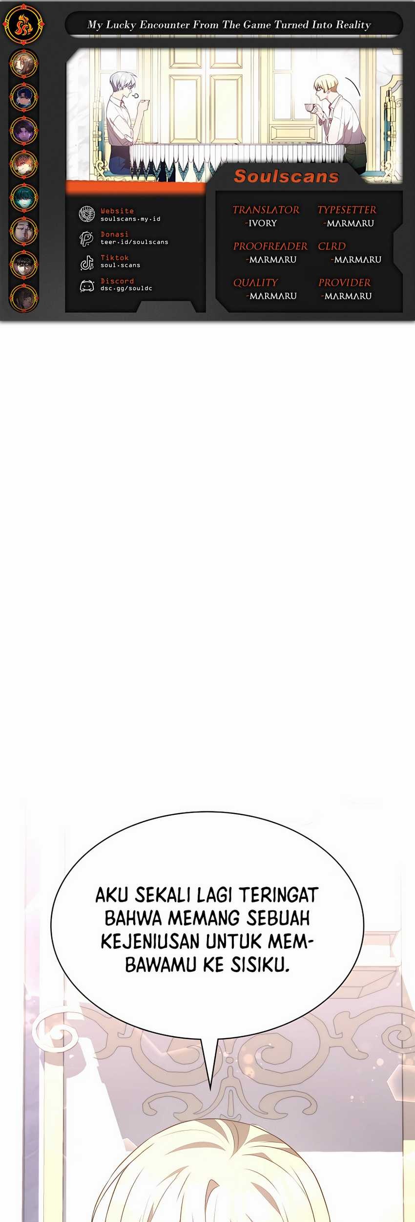 Baca Komik My Lucky Encounter From the Game Turned Into Reality Chapter 33 Gambar 1