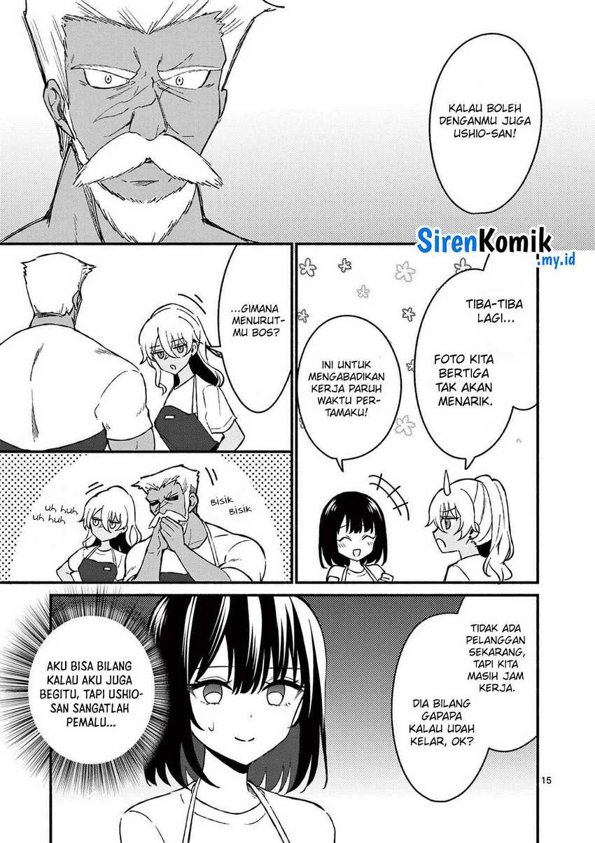 Shiotaiou no Sato-san ga Ore ni dake Amai Chapter 38 Gambar 16
