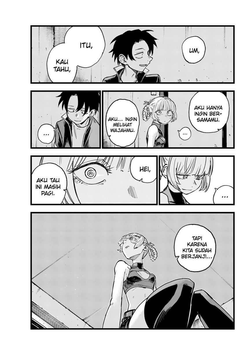 Yofukashi no Uta Chapter 195 Gambar 17