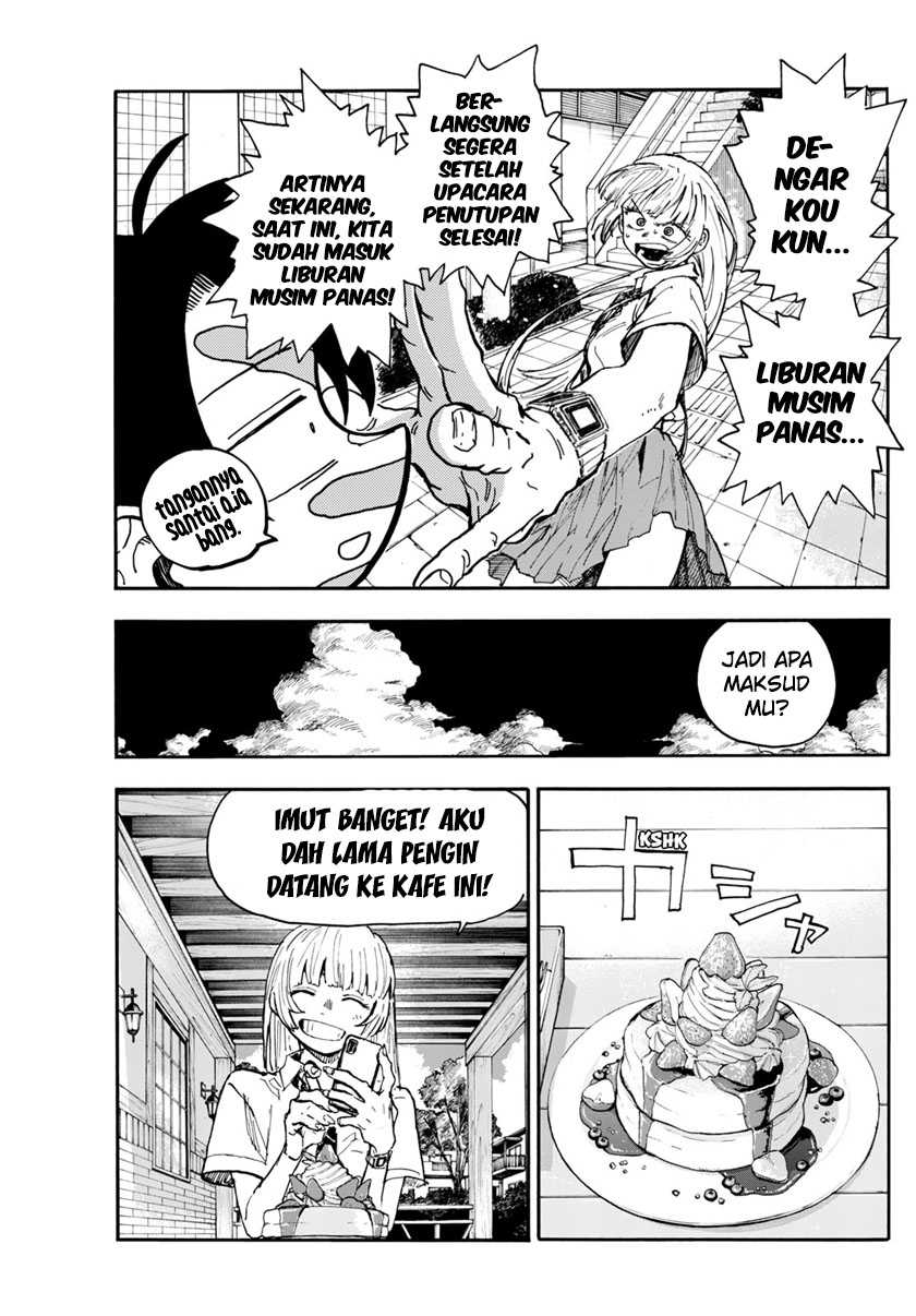 Yofukashi no Uta Chapter 195 Gambar 6