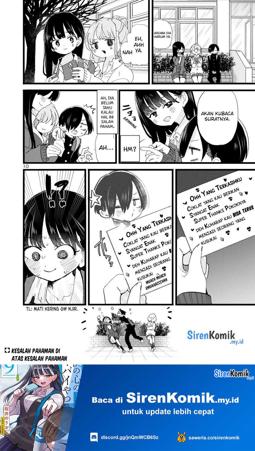 Boku no Kokoro no Yabai yatsu Chapter 90 Gambar 12