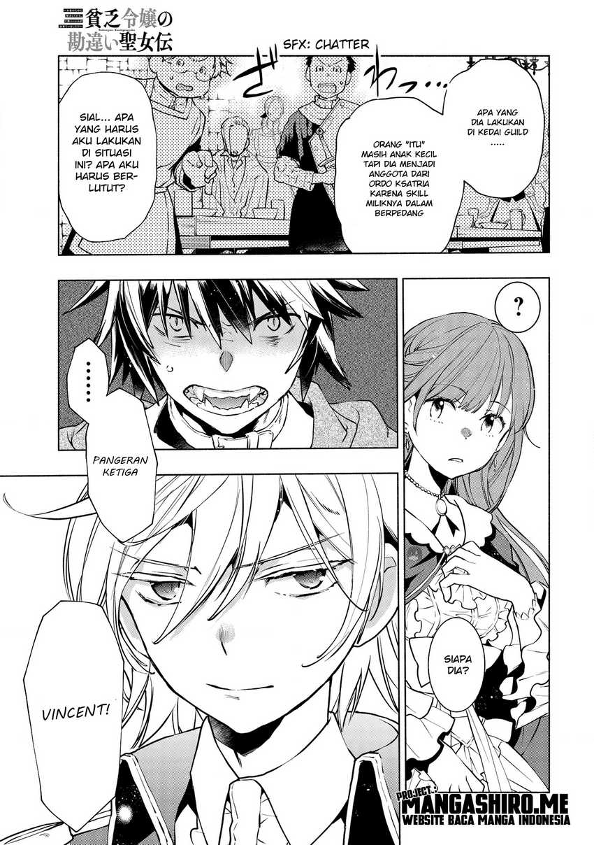 Baca  Binbou Reijou no Kanchigai Seijo Den Chapter 04 Gambar 2