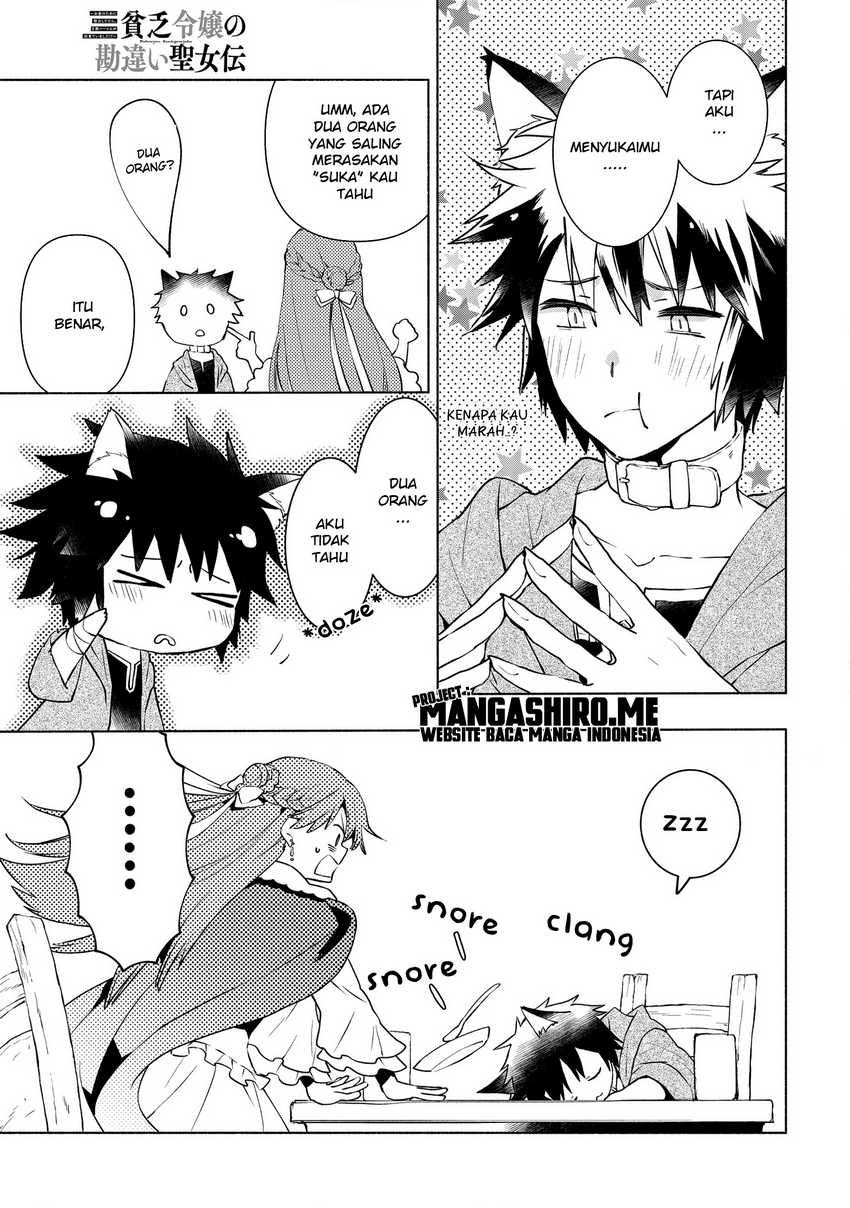 Binbou Reijou no Kanchigai Seijo Den Chapter 03 Gambar 23