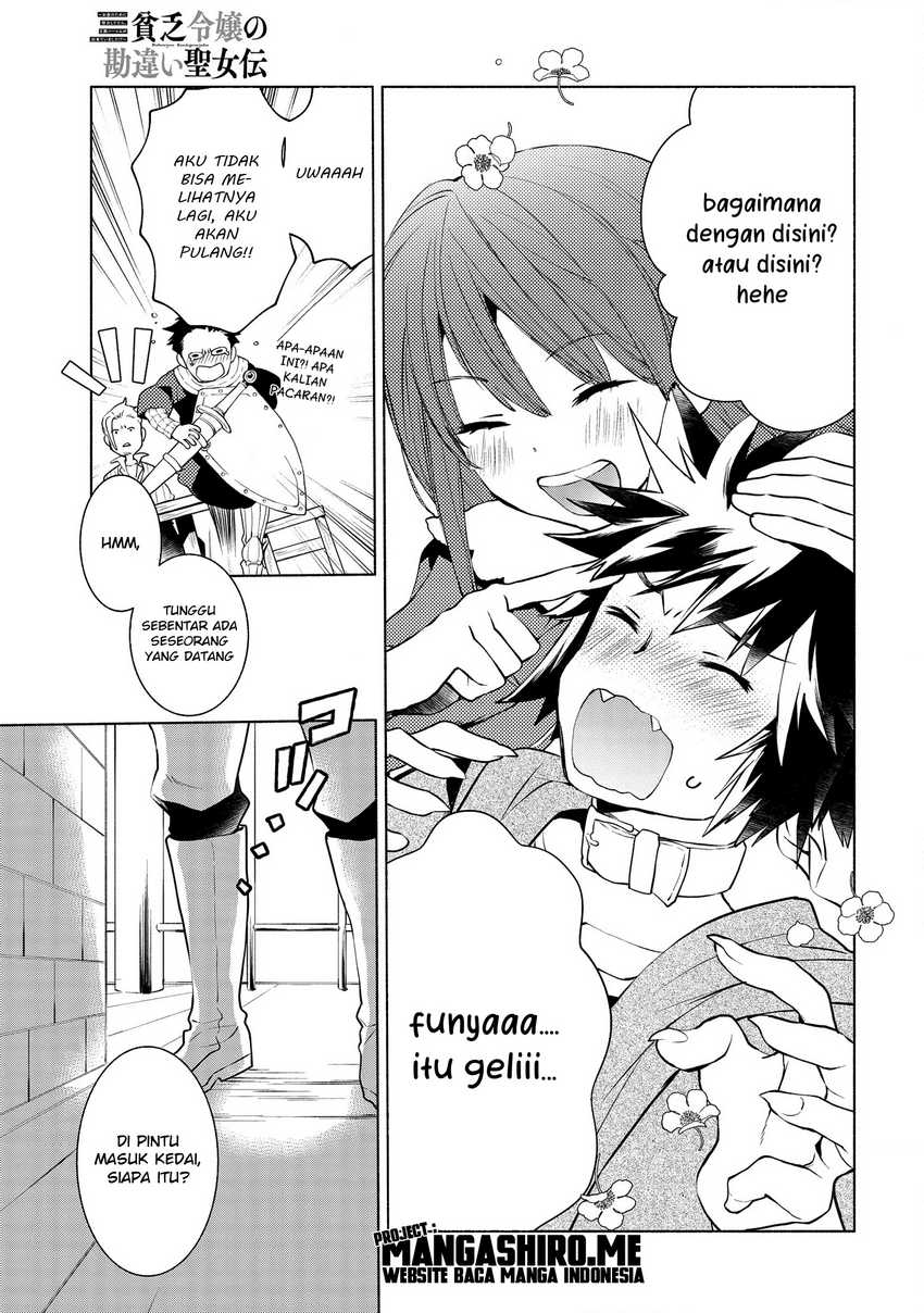 Binbou Reijou no Kanchigai Seijo Den Chapter 03 Gambar 33