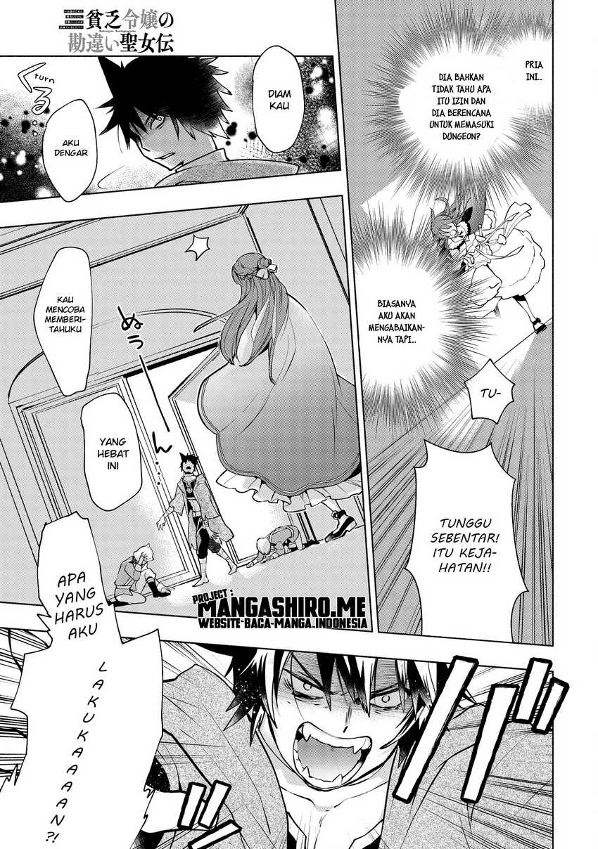 Binbou Reijou no Kanchigai Seijo Den Chapter 02 Gambar 15