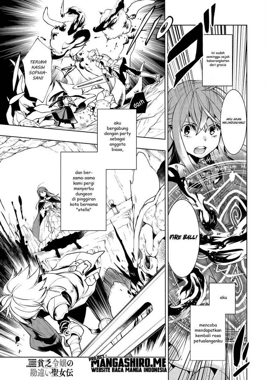 Baca  Binbou Reijou no Kanchigai Seijo Den Chapter 02 Gambar 2