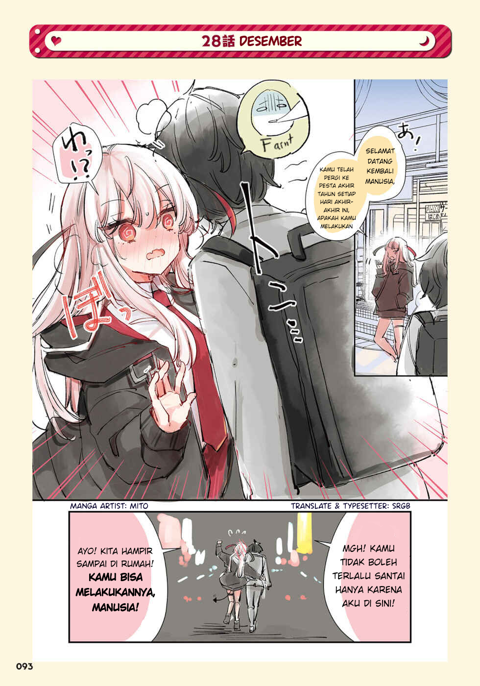 Baca Komik The Grim Reaper Falls in Love With a Human Chapter 28 Gambar 1