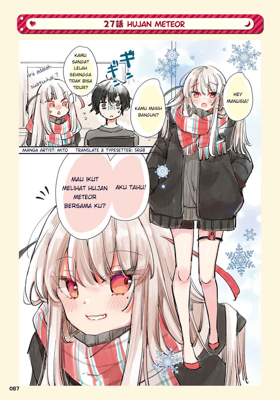 Baca Komik The Grim Reaper Falls in Love With a Human Chapter 27 Gambar 1