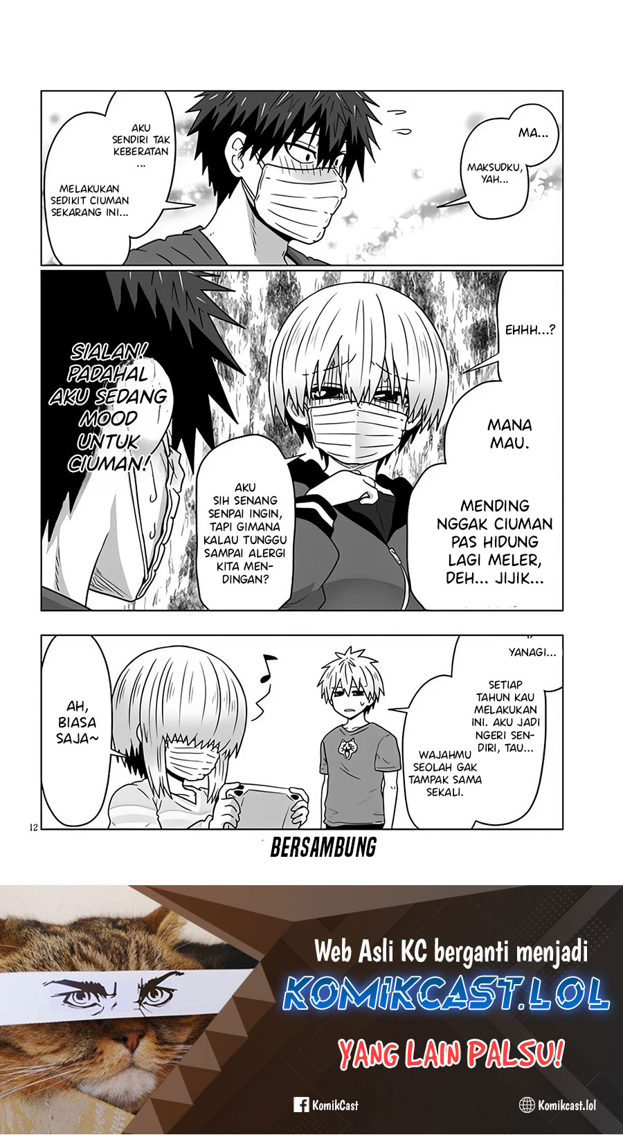 Uzaki-chan wa Asobitai! Chapter 96 Gambar 13