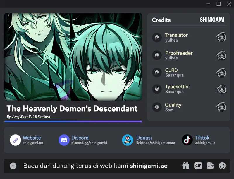 Baca Komik The Heavenly Demon’s Descendant Chapter 16 Gambar 1