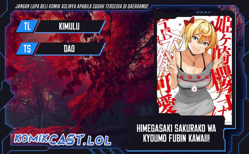 Baca Komik Himegasaki Sakurako wa Kyoumo Fubin Kawaii! Chapter 25 Gambar 1
