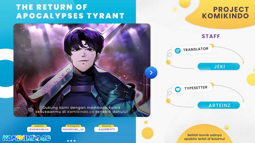Baca Komik The Return Of Apocalypses Tyrant Chapter 27 Gambar 1