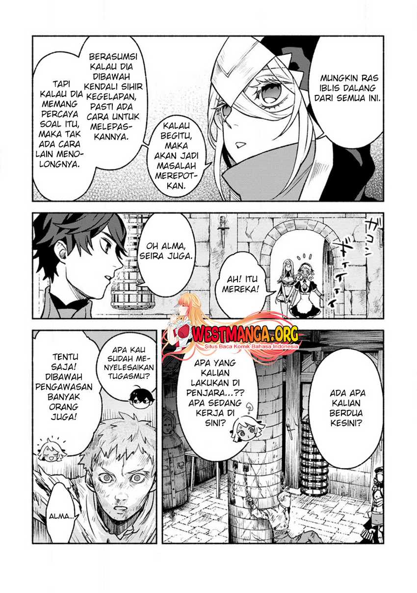 Sono Monban, Saikyou Nitsuki: Tsuihou Sareta Bougyo Ryoku 9999 no Senshi, Outo no Monban Toshite Musou Suru Chapter 26.3 Gambar 12