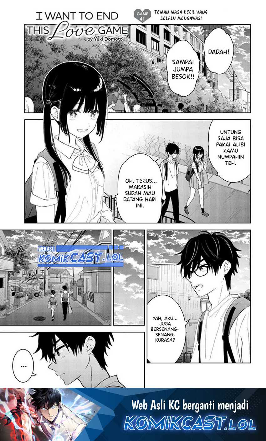 Baca  Aishiteru Game wo Owarasetai Chapter 41 Gambar 2
