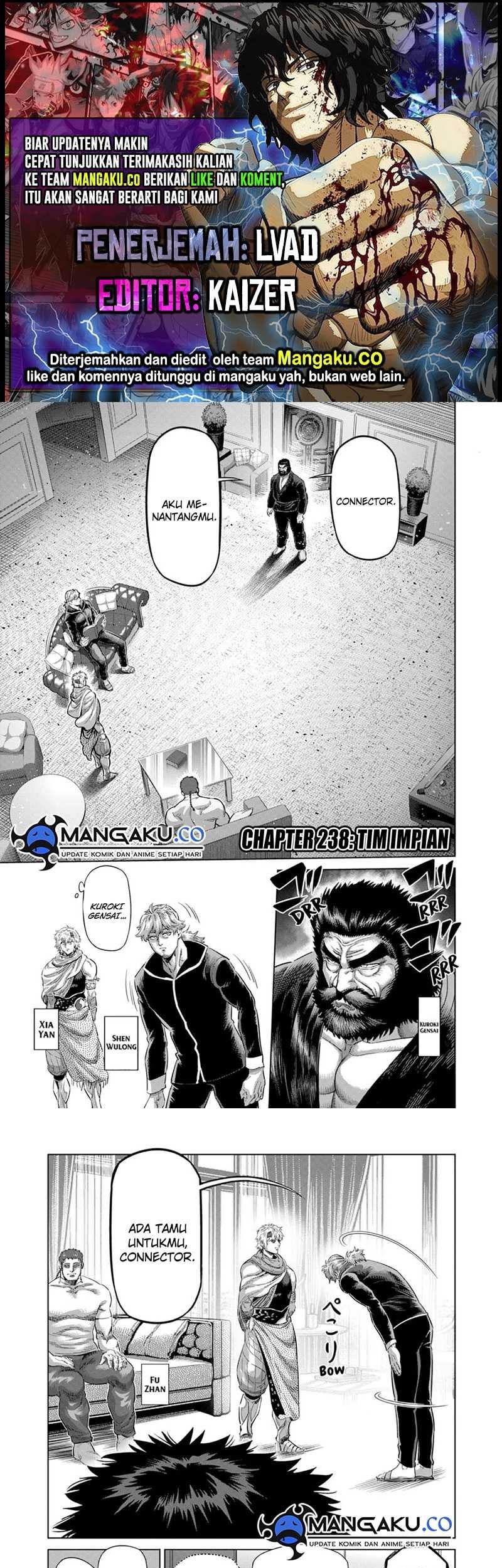 Baca Komik Kengan Omega Chapter 238 Gambar 1