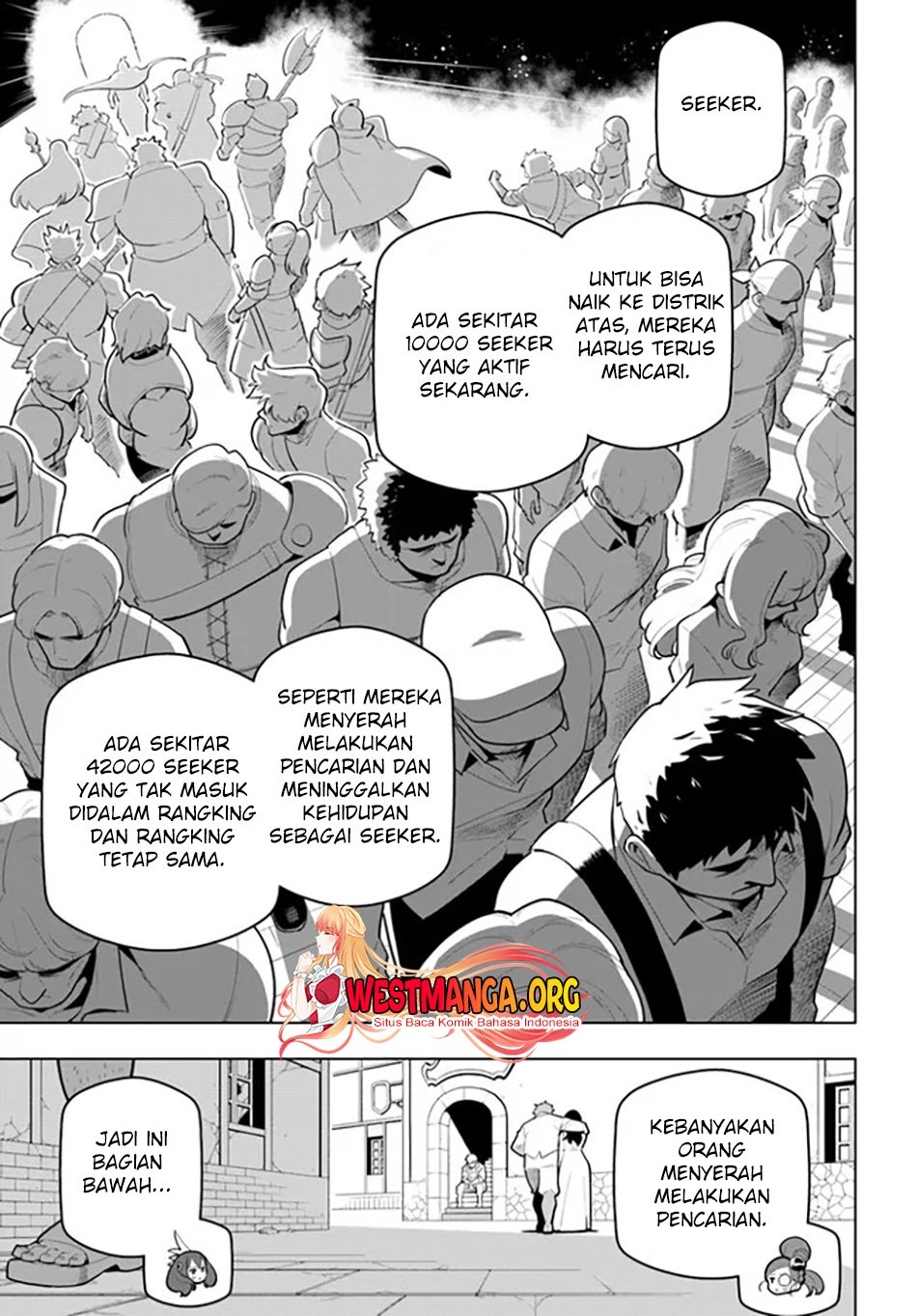 Sekai Saikyou no Kouei: Meikyuukoku no Shinjin Tansakusha Chapter 30 Gambar 17