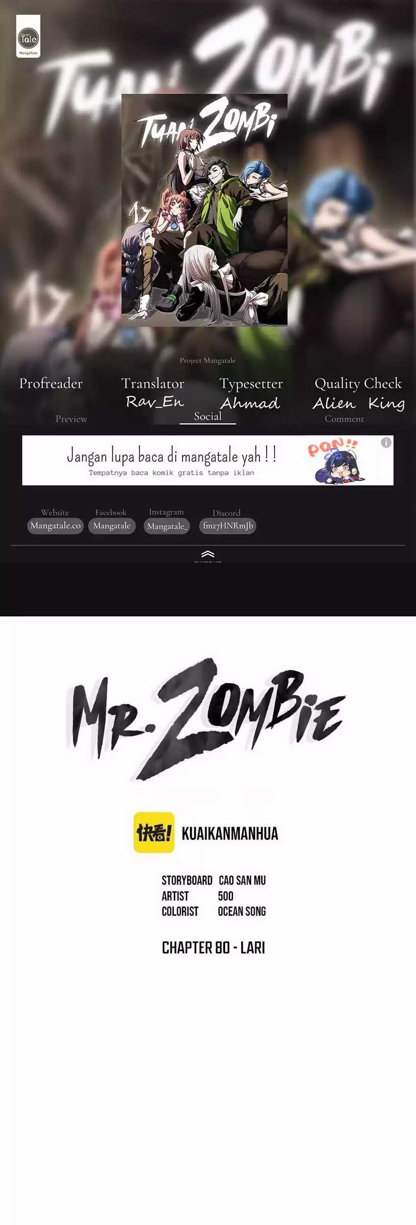 Baca Komik Mr. Zombie Chapter 80 Gambar 1